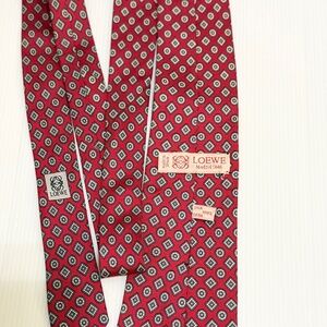 Loewe Madrid 1846 Necktie 100% Silk Tie. Vintage.